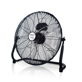 Mellerware Fans Mellerware 40cm Black Steel Floor Fan 35960 (7162136264793)