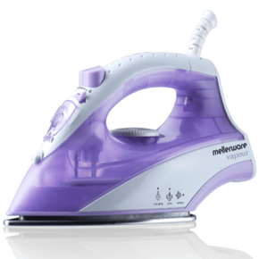 Mellerware IRON Mellerware 1400w Vapour Non Stick Steam Iron 23140 (7002624131161)