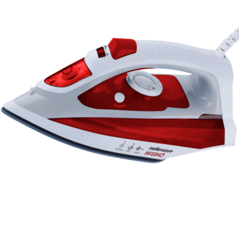 Mellerware IRON Mellerware 2000W Inferno Ceramic Steam Iron 23201 (7002630914137)