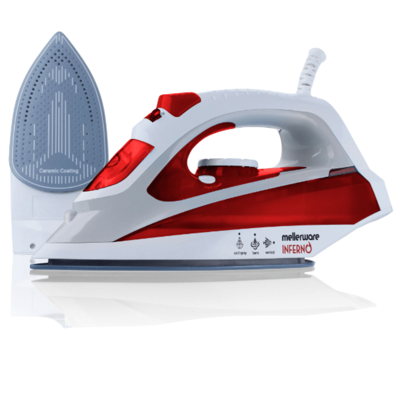 Mellerware IRON Mellerware 2000W Inferno Ceramic Steam Iron 23201 (7002630914137)