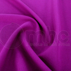 MELTON Dress Fabrics Raspberry Stretch Melton Fabric 150cm (7256314544217)