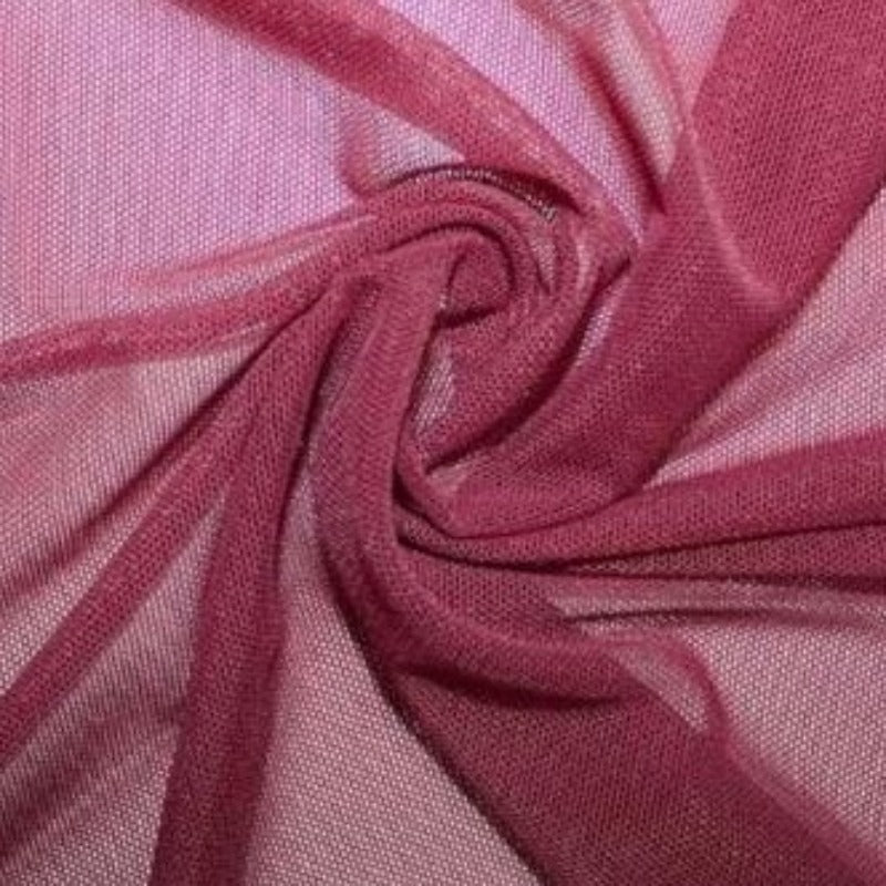 MESH Dress Fabrics Zinfindel Power Mesh Fabric 145cm (7224289001561)