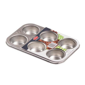 METALIX MUFFIN TIN Metalix - 6 Cup Muffin Tin CB01141M (2061763313753)