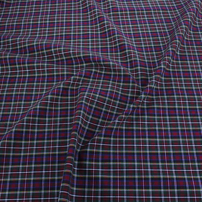 MHC World Dress Fabrics Red/Green/Yellow Tartan Check Fabric 150cm (7178460201049)