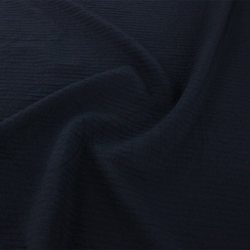 MHC World Fabric Black Crinkle N/R Papyurs Fabric 140cm (7157445066841)