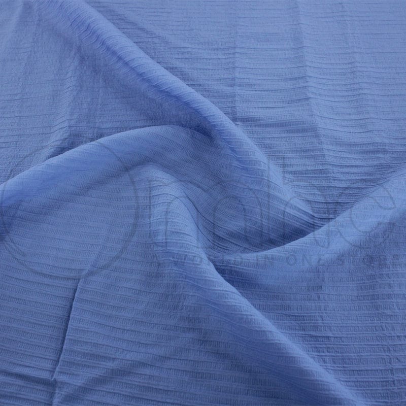 MHC World Fabric Sky Blue Crinkle N/R Papyurs Fabric 140cm (7157445066841)