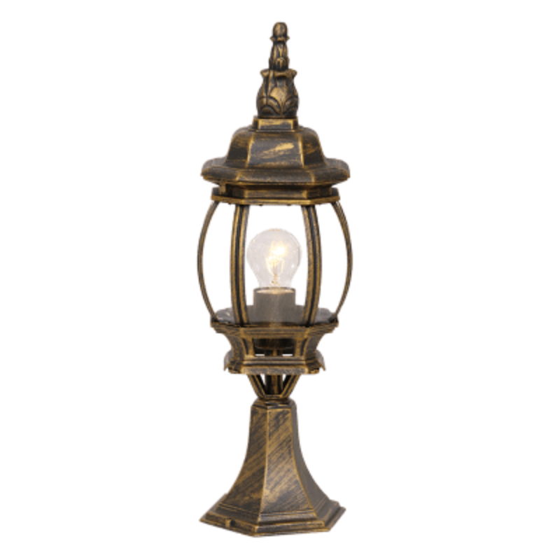 MHC WORLD Lantern L8083 BK/GD (7233144553561)