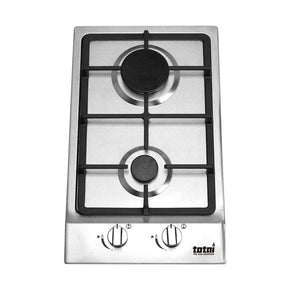 MHC World TOTAI 30CM 2 BURNER GAS HOB- STAINLESS STEEL 26/TOTG2305CB (7207553237081)