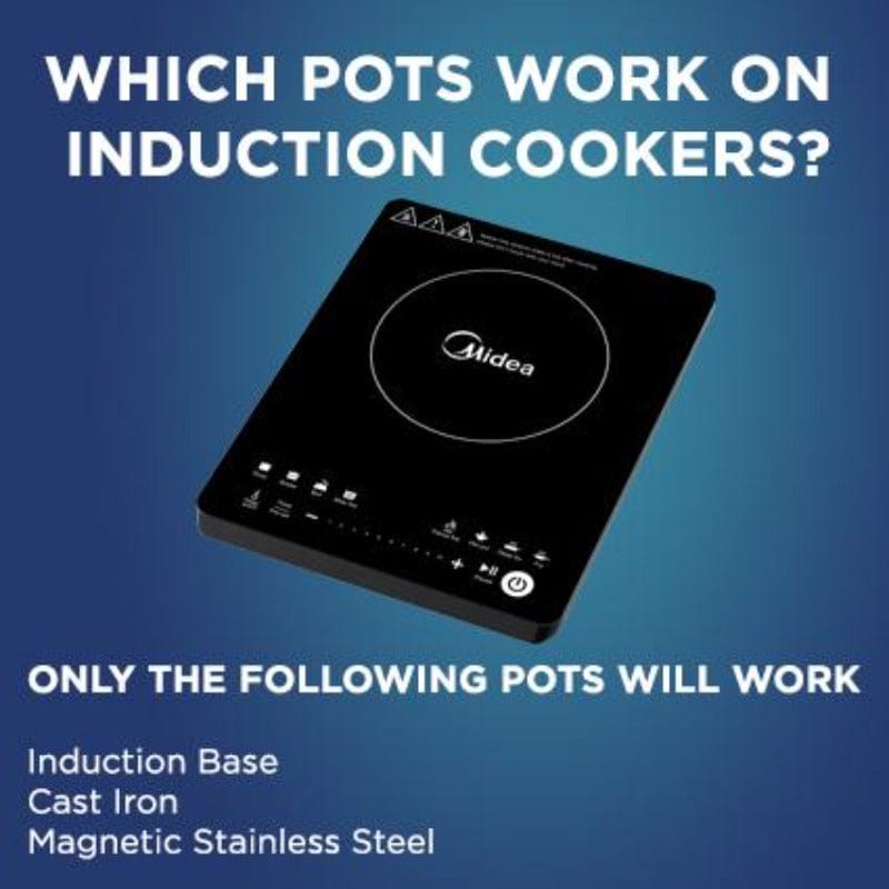 Midea Induction Cooker Midea-2000W Single Induction Cooker MC-QHW2001 (2061747748953)