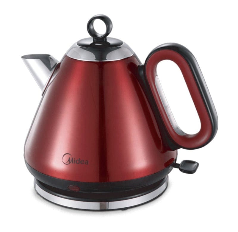 Midea KETTLE Midea-1.7 Litre Vintage Tea Pot Kettle Red MK-17S26R (6570119069785)
