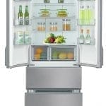 Midea Side by side fridge Midea 436L Stainless Steel  4 Door Side By Side HQ-567WEN(ESN) (6562313273433)