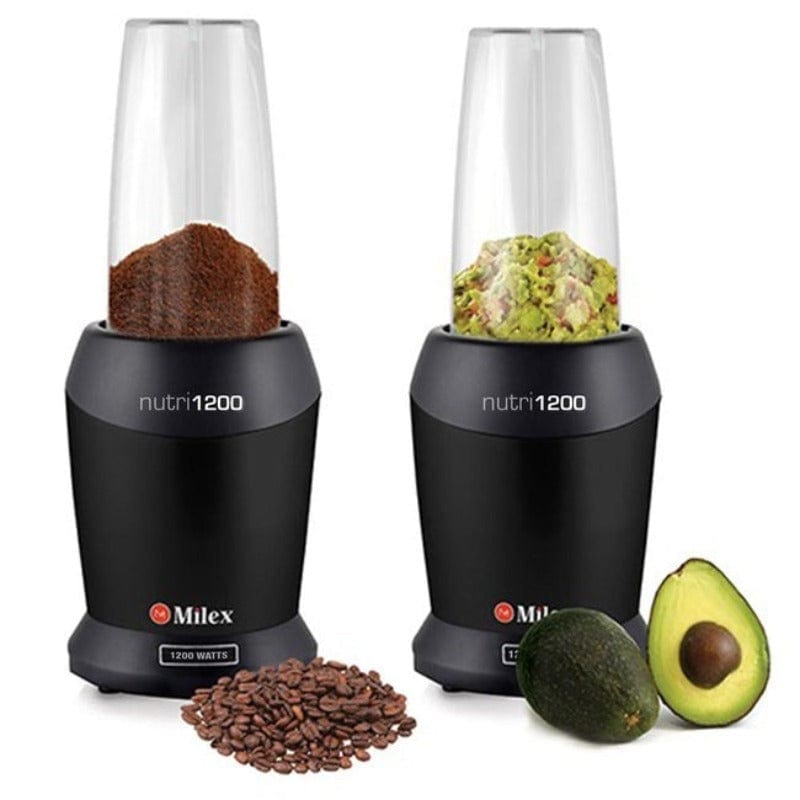 MILEX blender Milex - Nutri1200 8-in-1 Nutritional Blender Black MNM003BK (6954913136729)