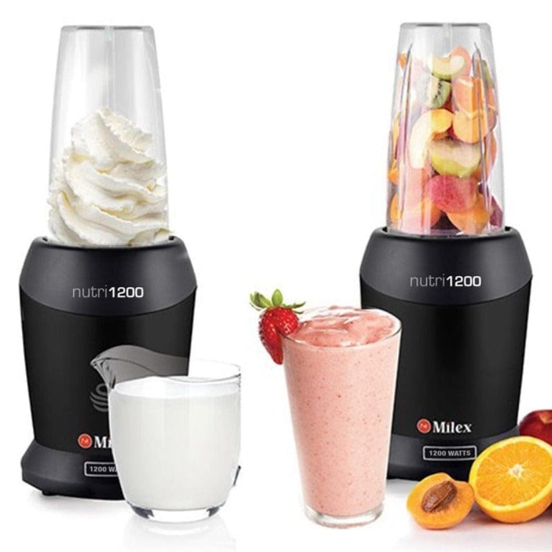 MILEX blender Milex - Nutri1200 8-in-1 Nutritional Blender Black MNM003BK (6954913136729)