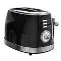 MILEX TOASTER & KETTLE Milex Retro-style Breakfast Combo Black MRC001BK (6954927652953)