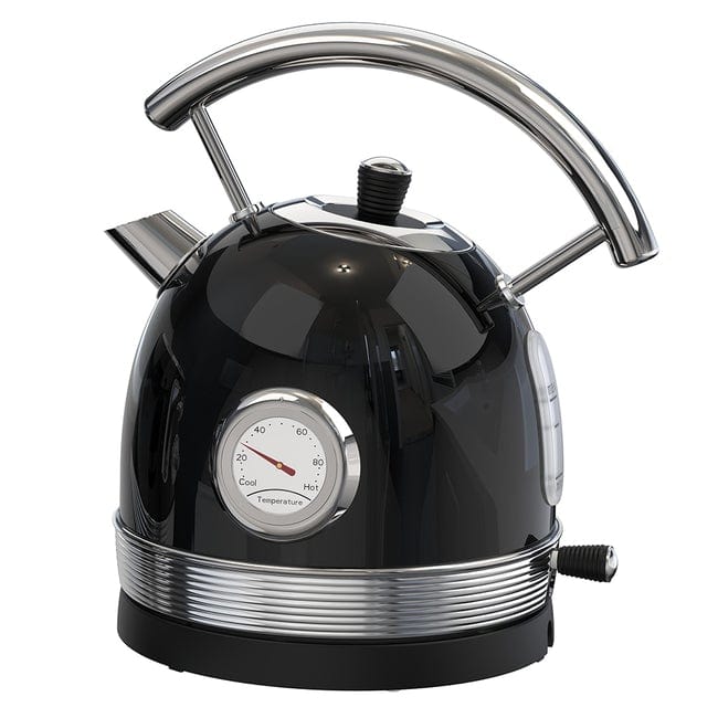 MILEX TOASTER & KETTLE Milex Retro-style Breakfast Combo Black MRC001BK (6954927652953)