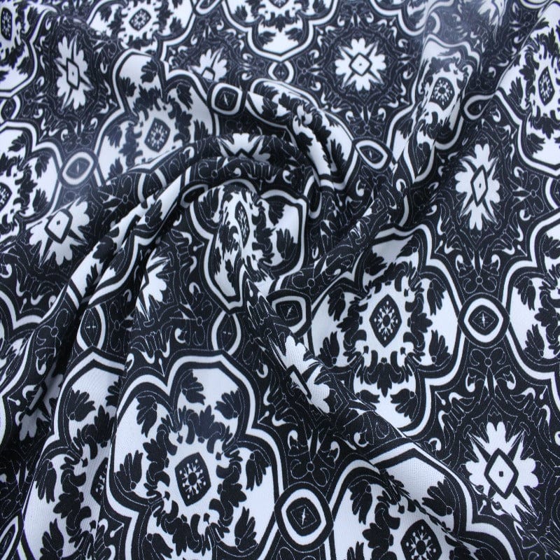 Mini Matt Mini Matt DES.16 COL.3 Black/White 150cm (7119644033113)