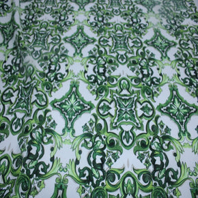 Mini Matt Printed Mini Matt DES.18 COL.5 Green/White 150cm (7119548285017)