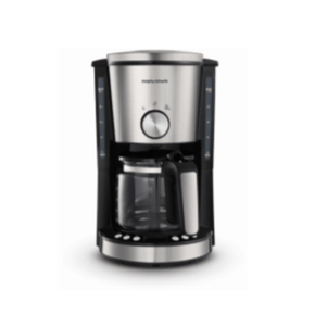 Morphy Richards COFFEE MAKER Morphy Richards Coffee Maker Drip Filter Digital Brushed 1.2 Litre 1000W Evoke (6776528404569)