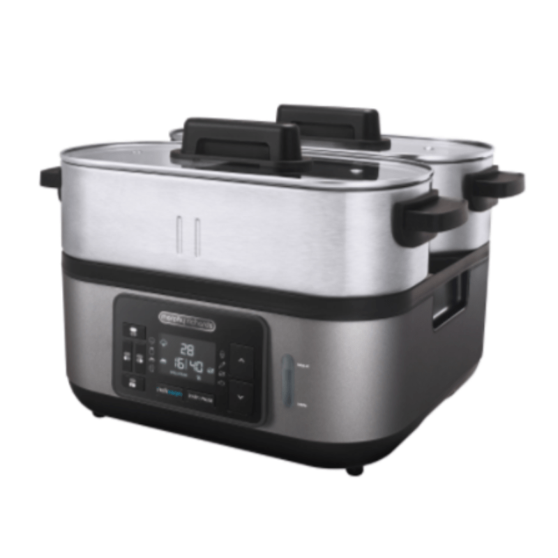 Morphy Richards Food Steamer Morphy Richards Food Steamer Digital Stainless Steel Black L 1600W Intelli Steam (6778846117977)
