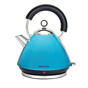 Morphy Richards KETTLE Morphy Richards 43829 Pyramid Accents Cordless Kettle - Cyan (2061764952153)