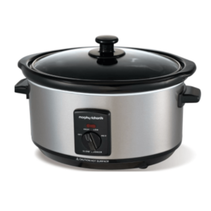 Morphy Richards Slow Cooker Manual Ceramic Stainless Steel 3.5 Litre