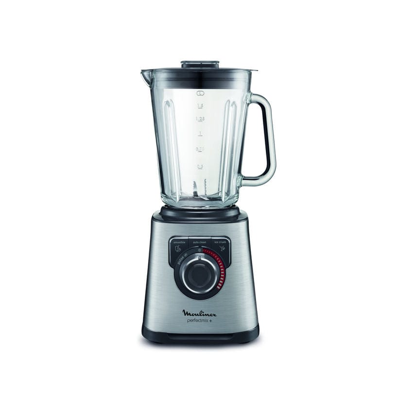 Moulinex blender Moulinex Perfect Mix 1200w 6 Blade Glass Jar Blender Stainless Steel LM811D10 (7234310930521)