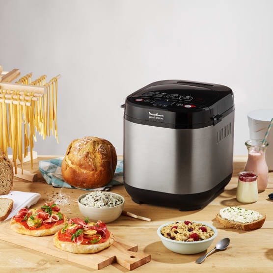 Moulinex BREAD MAKER Moulinex 1KG Stainless Steel Bread Maker OW210130 (7234369847385)