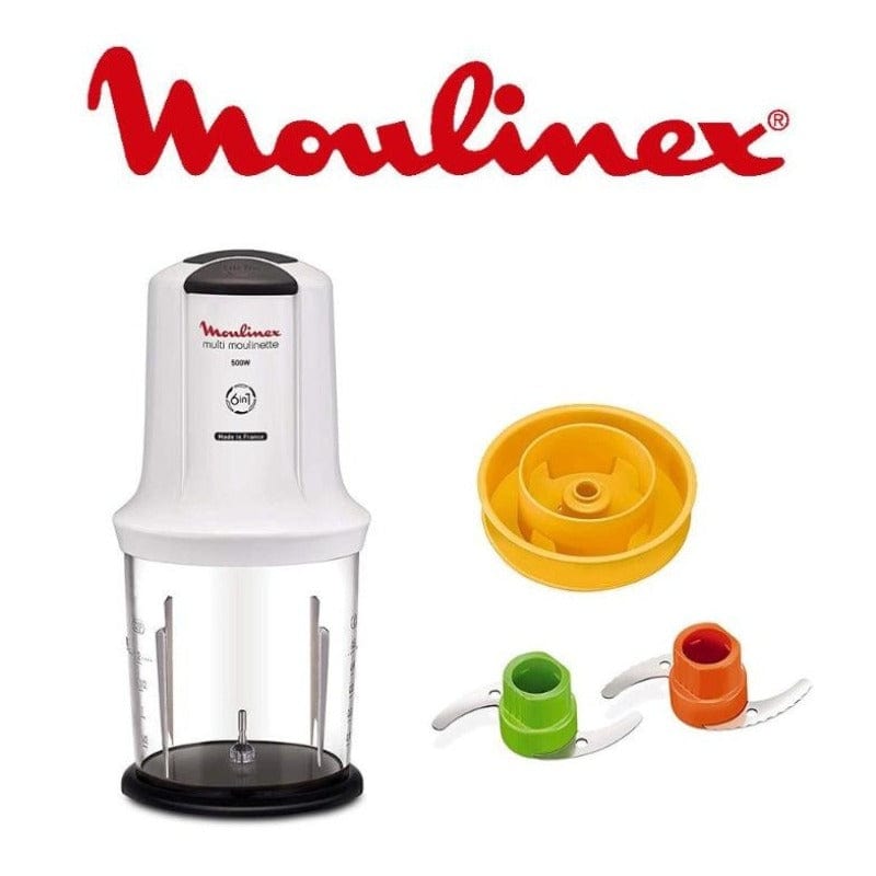Moulinex chopper Moulinex 500W Multi Moulinette Xtra Chop Chopper - AT723110 (2061796147289)
