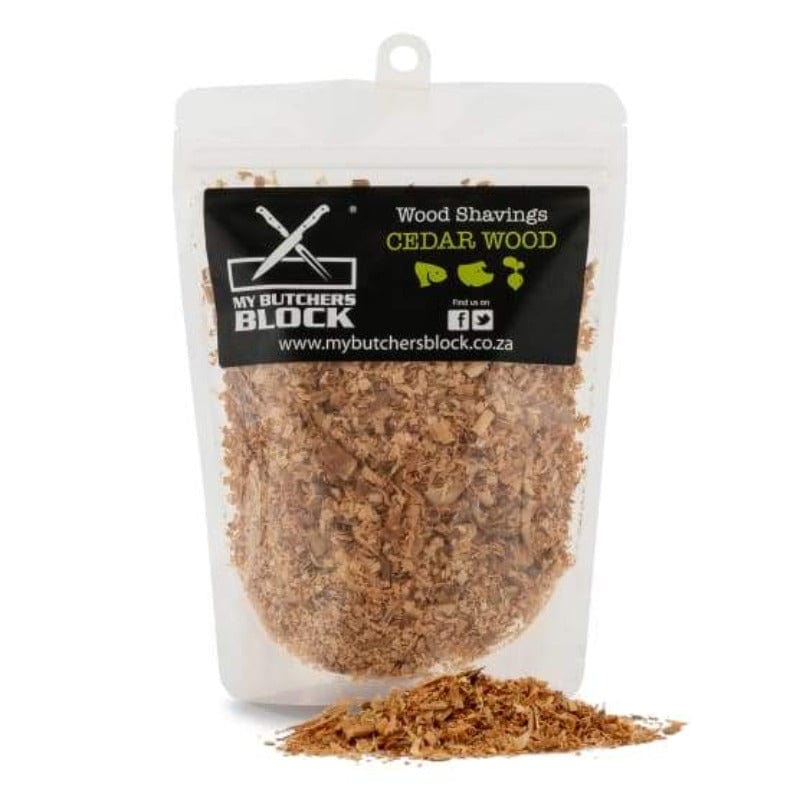 MY Butchers Block Smoke Shavings My Butchers Block Smoke Shavings, Cedar MBB-SS-CDR 100g (6787444277337)