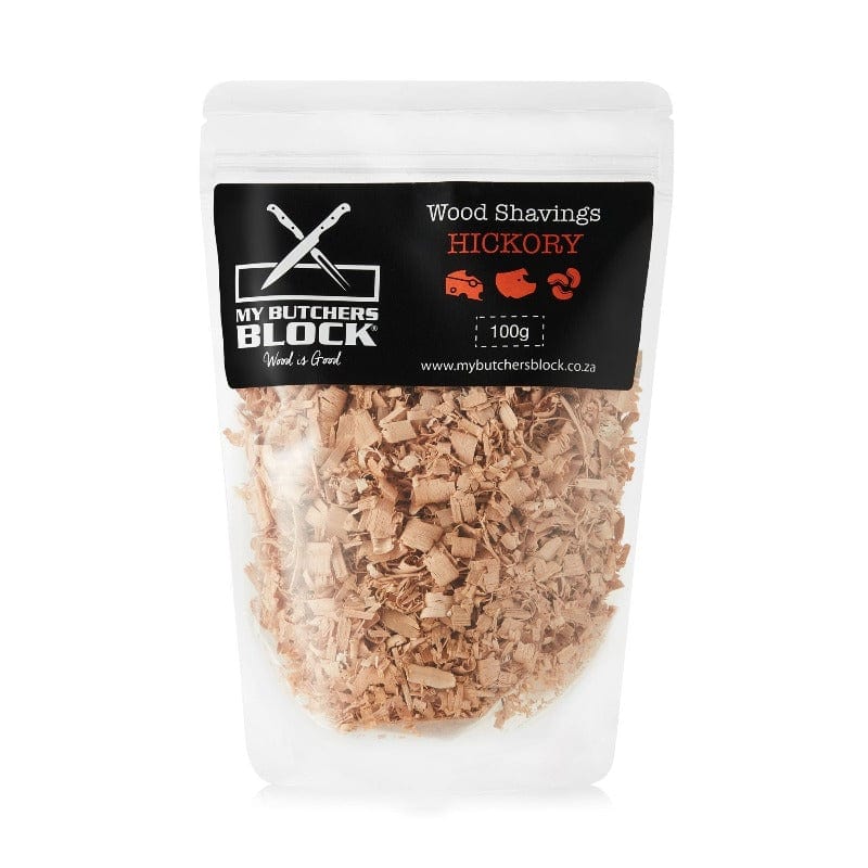 MY Butchers Block Smoke Shavings My Butchers Block Smoke Shavings, Hickory MBB-SS-HIC 100g (6787487563865)