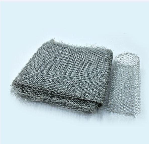 NET FABRIC Habby Net Fascinator Silver (6536457420889)