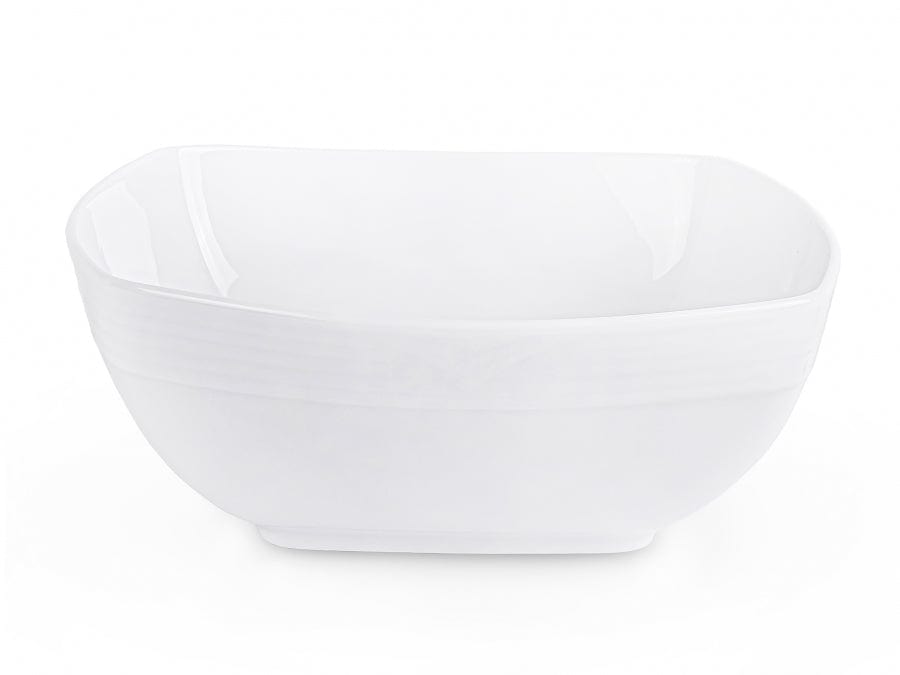 Noritake Dinner Plate Noritake Arctic White Square Bowl Large 22cm ARCT203 (7178047783001)