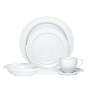 Noritake Dinner Set Noritake Arctic White Dinner Set Of 20 (6845625827417)