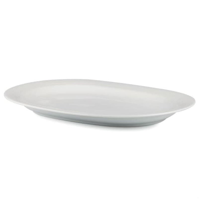 Noritake Platter Noritake Arctic White Oval Platter, 35cm (6875900444761)