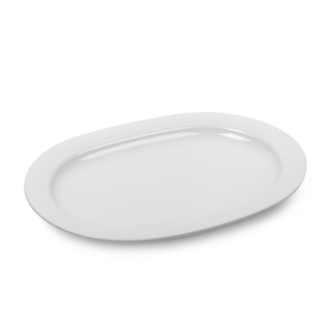 Noritake Platter Noritake Arctic White Oval Platter, 35cm (6875900444761)