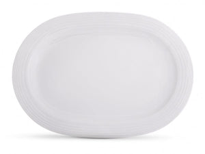 Noritake Platter Noritake Arctic White Oval Platter, 35cm (6875900444761)