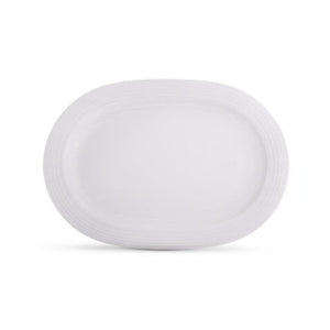 Noritake Platter Noritake Arctic White Oval Platter, 35cm (6875900444761)