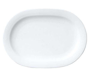 Noritake Platter Noritake Arctic White Oval Platter Large 40.6cm (6878605475929)