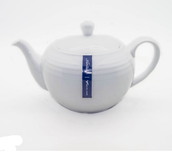 Noritake Teapot Noritake Arctic White Tea Pot 1.14 Liter (6875931803737)