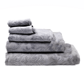 NORTEX TOWEL Face Cloth 30 x 30 Opulence Silver Nortex Opulence Towels Silver (6554028867673)
