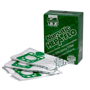 Numatic Vacuum Bag Numatic 2BH HepaFlo Filter Bags FI604016 Pack of 10 (7243758534745)
