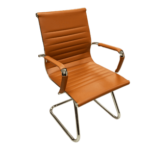 office chairs Office Furniture Visitors Chair HT728D Brown (6983303528537)