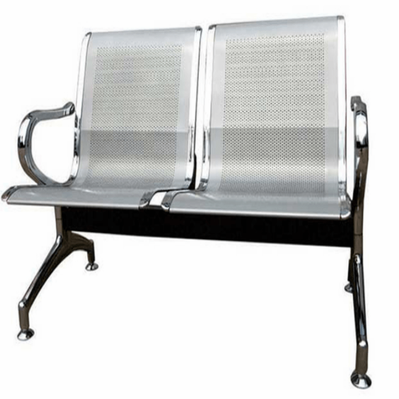 Stainless steel 2 discount seater chair price