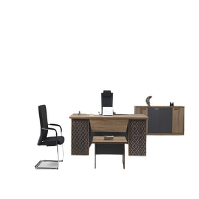 office furniture Office Desks Parga 2 Piece Office Desk (PR001/0003) (6942123884633)