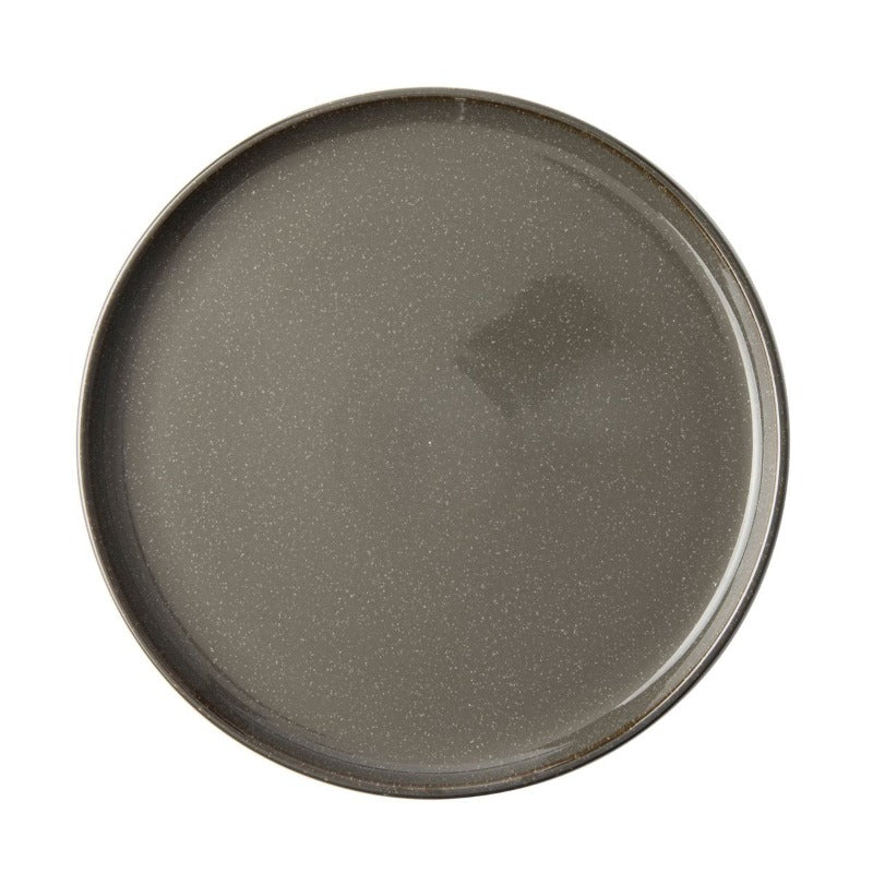 Omada Dinner Plate Omada Flat Stackable Dinner Plate Grey OM-0000057 (7208869822553)