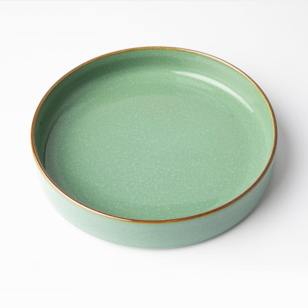 Omada Dinner Plate Omada Flat Stackable Pasta Bowl Green OM-0000038 (7207248887897)