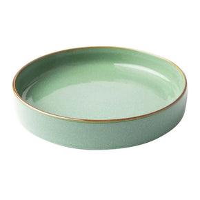 Omada Dinner Plate Omada Flat Stackable Pasta Bowl Green OM-0000039 (7207248887897)