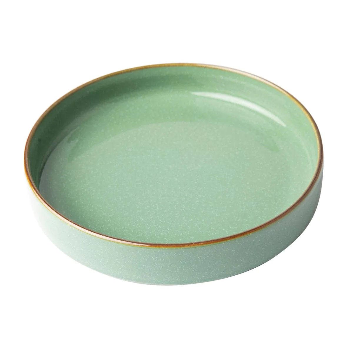 Omada Dinner Plate Omada Flat Stackable Pasta Bowl Green OM-0000039 (7207248887897)