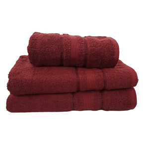One Homechoice TOWEL Face Cloth 30 x 30 Pure 100% Cotton Towels Wine (7236375642201)