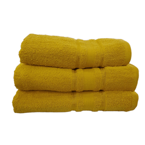 One Homechoice TOWEL Face Cloth 30 x 30 Pure 100% Cotton Towels Yellow (7236097310809)